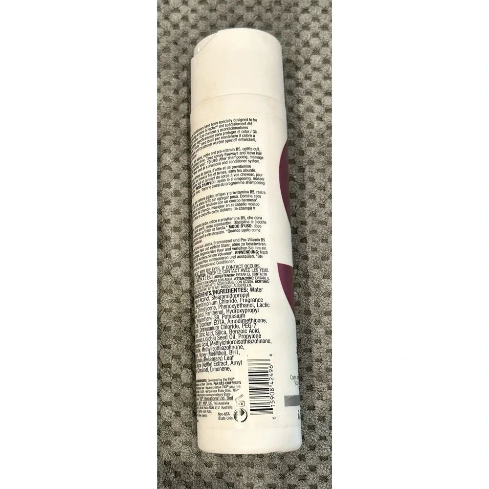 S-FACTOR‎ TIGI STUNNING VOLUME  STUNNING BOUNCE FOR FINE HAIR 8.5 OZ Conditioner